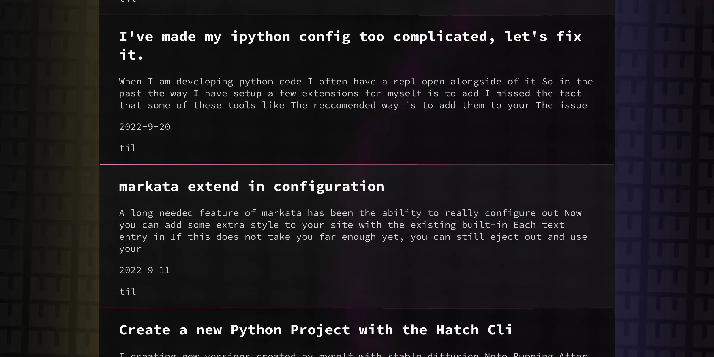 Waylonwalker.com feed